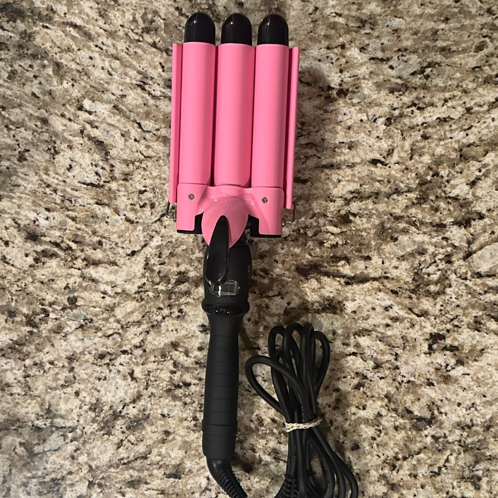 Three Barrel Curling Iron Wand Hair Waver